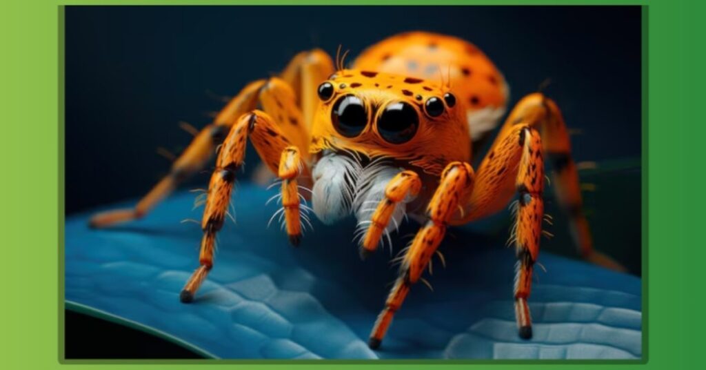 orange spider spiritual meaning