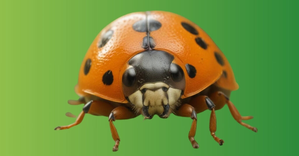 orange ladybug meaning