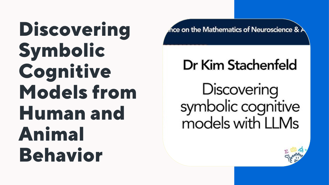 Discovering Symbolic Cognitive Models from Human and Animal Behavior